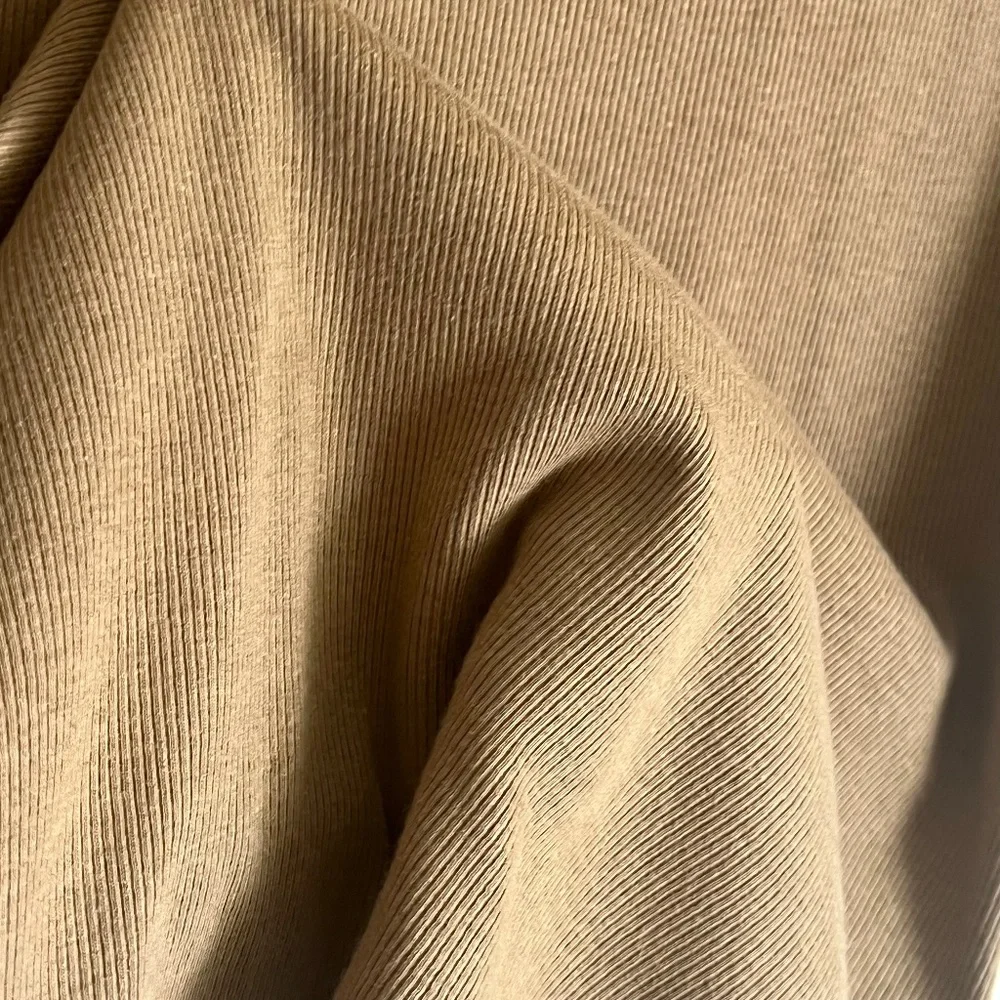 Banana Republic Women's Short Sleeve Crewneck Top - Olive/Tan - Picture 5 of 5